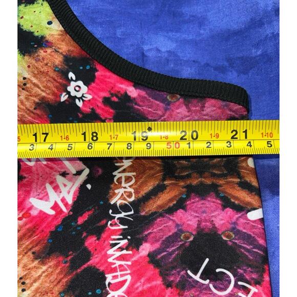 Fresh Prints of Bel-Air Graffiti Spray Paint Tie Dye Tank Top Medium - Picture 7 of 7